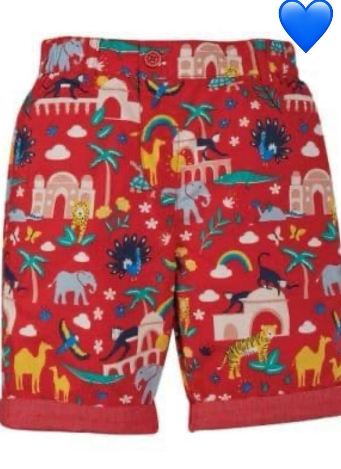 Short réversible de la marque Frugi modèle i India Ralph Reversible Shorts taille 9/10ans Neuf dans son emballé d’origine   Frugi