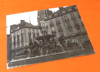 Photographie ancienne Nantes (Loire-Atlantique) Place Royale