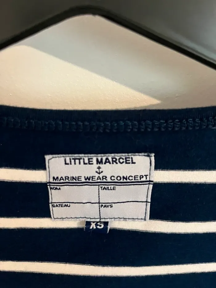 T shirt marinière - Little Marcel - taille XS - photo numéro 9