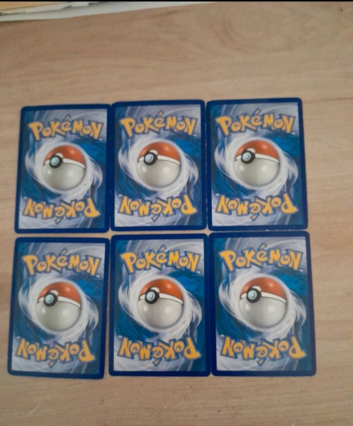 Lot de 6 cartes pokémon - photo numéro 2