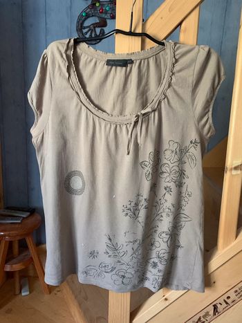 tunique imprimée fantaisie