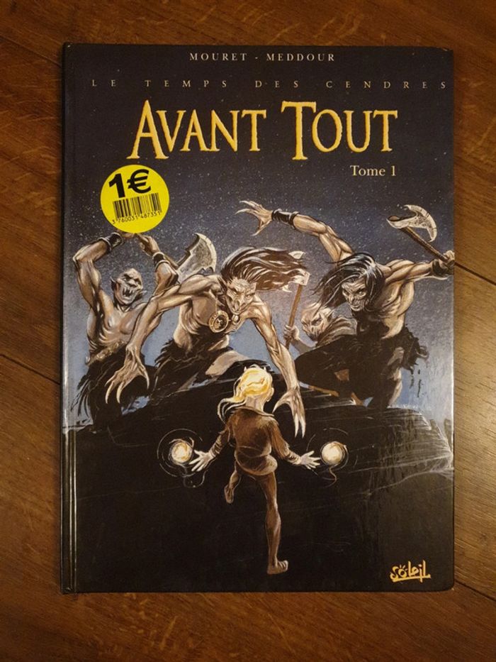 Bande dessinée Le temps des cendres