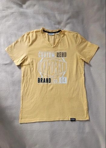 t-shirt kaporal M
jaune