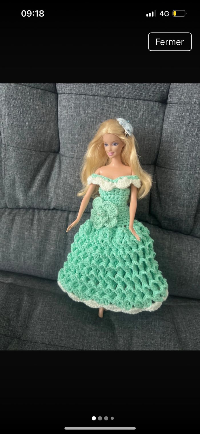 Robe Barbie en 3D - photo numéro 2