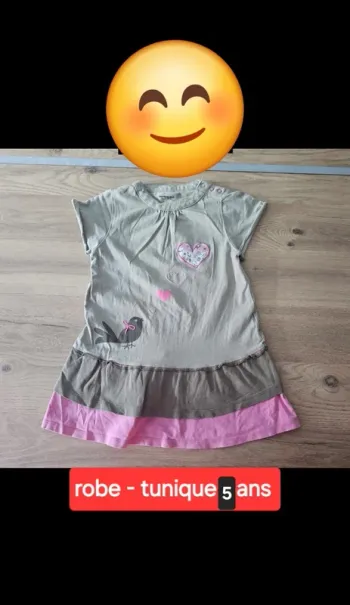 Robe fille verbaudet 5 ans