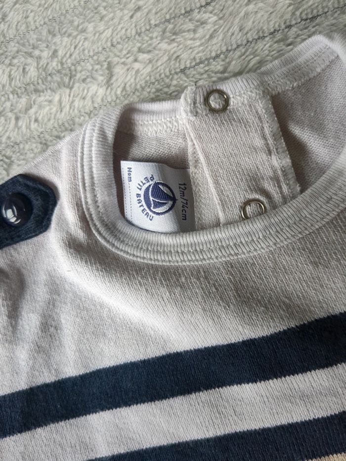 Pull petit bateau 12 mois - photo numéro 3
