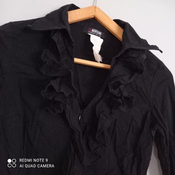 Chemise noire t36/38 Morgan