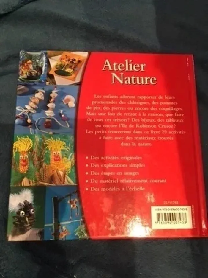📘 Livre créatif Atelier Nature Loisirs créatifs pour enfants - photo numéro 3