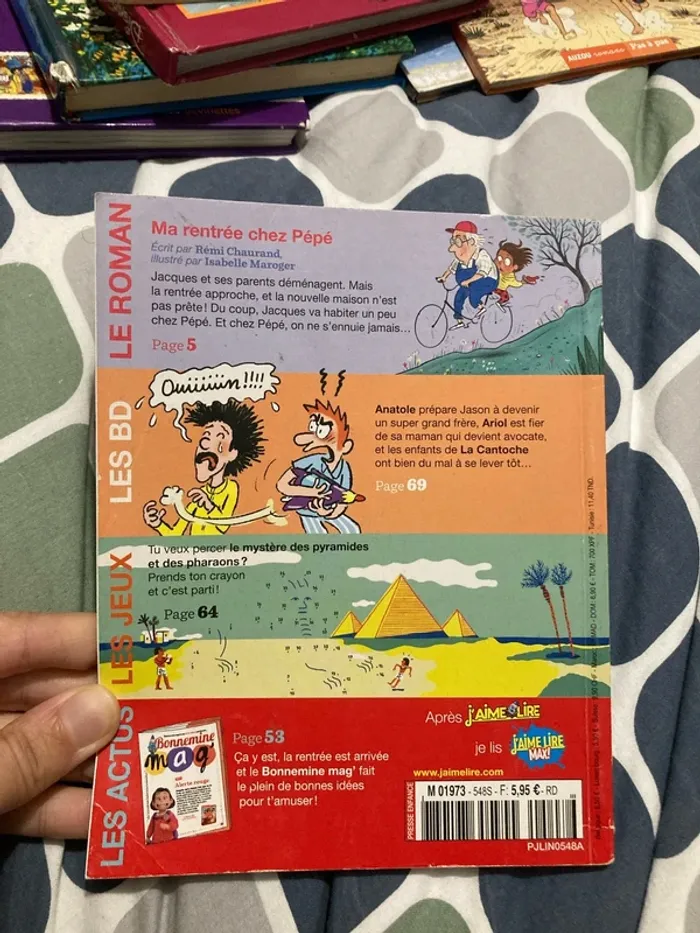 Livre j’aime lire Ma rentrée chez Pépé - photo numéro 2