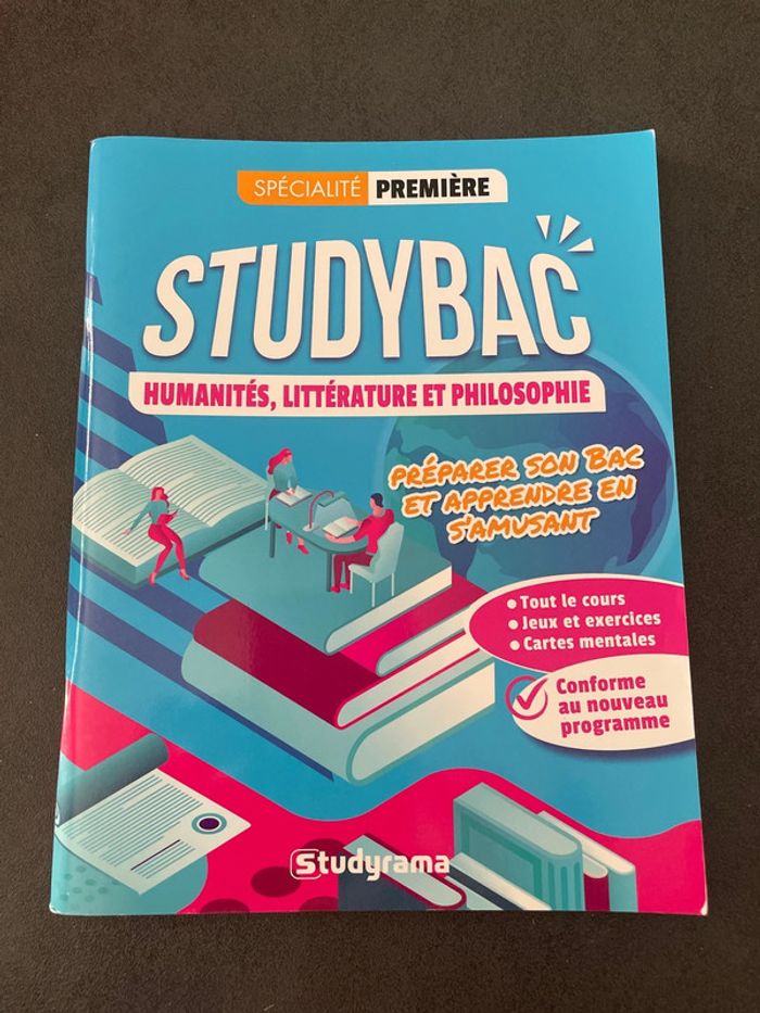 Studybac hlp humanités littérature et philosophie 1 ère lycée bac