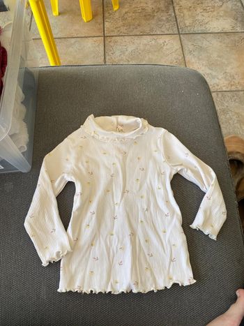 Sous pull TAO fille 18 mois 80cm