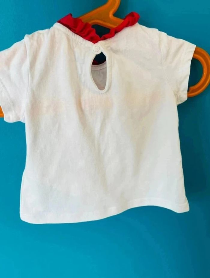 Magnifique t-shirt manches courtes 6 mois DPAM - photo numéro 4