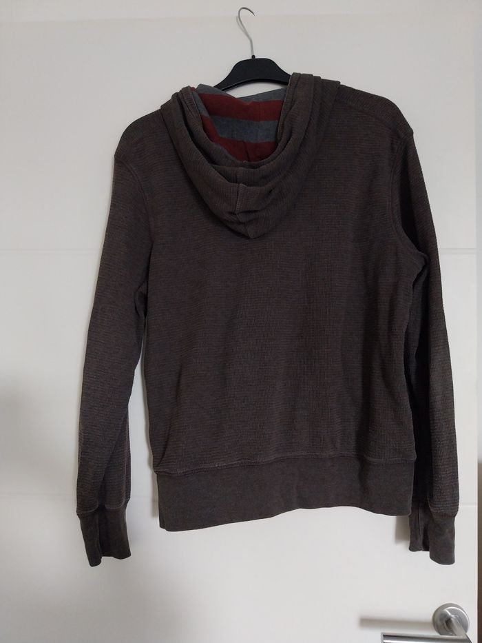 Sweat zip Capuche, taille M, homme GAP - photo numéro 4