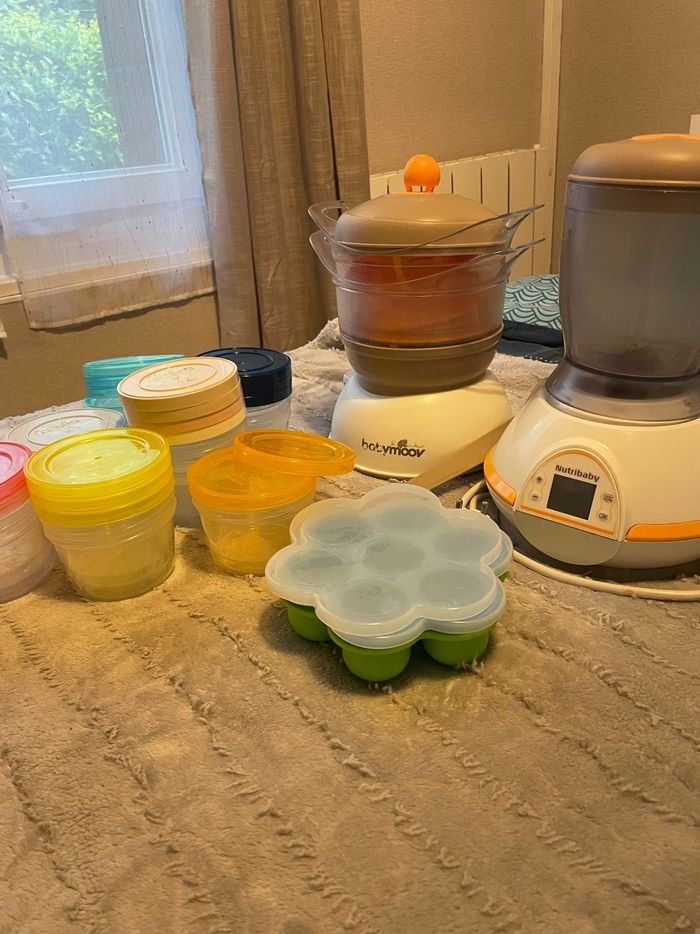 Lot Robot nutribaby avec petit récipient