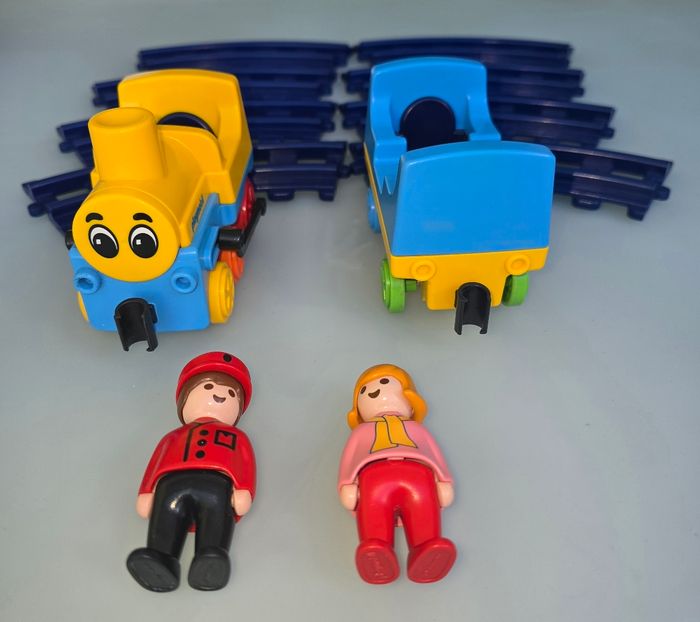 123 playmobil train 6760 complet - photo numéro 4