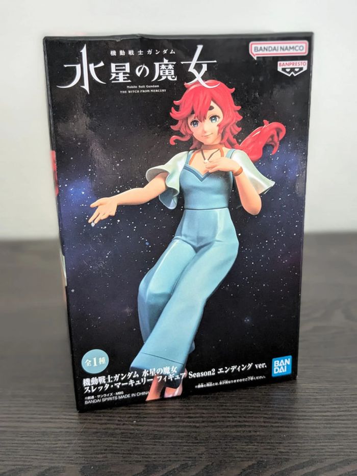 Figurine Mobile Suit Gundam - Suletta Mercury - Banpresto