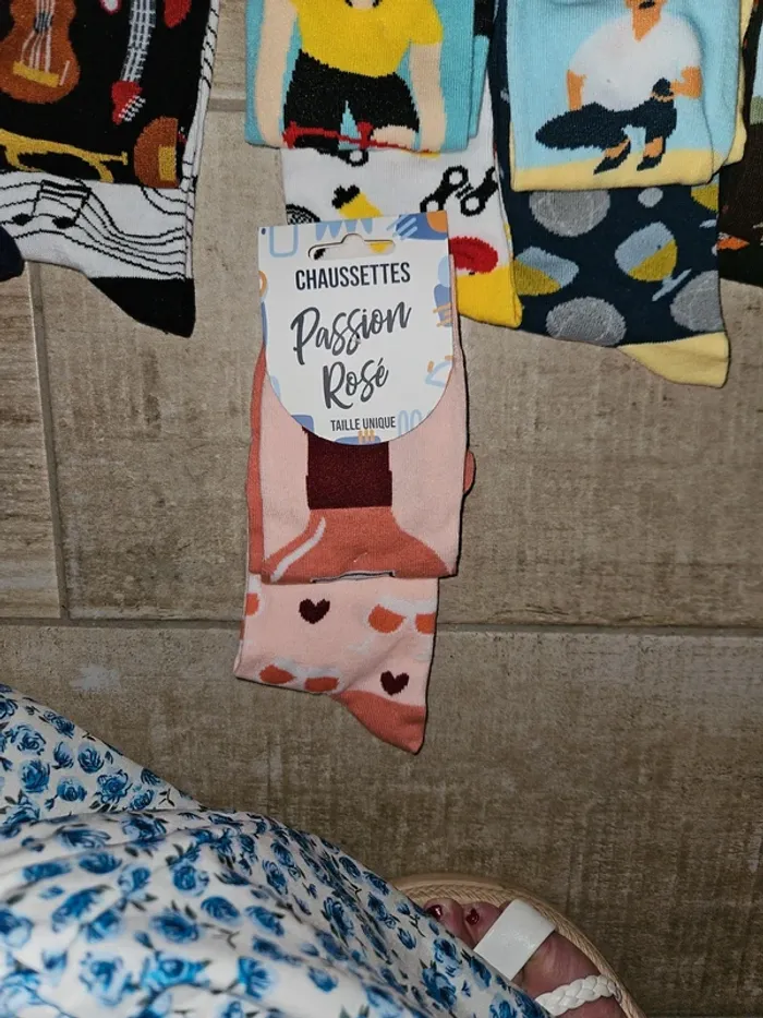 Chaussettes passion dépareillées - photo numéro 4