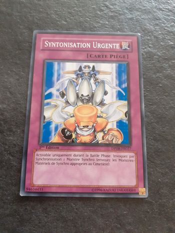 Carte Yu-Gi-Oh ! Syntonisation Urgente DP08-FR027