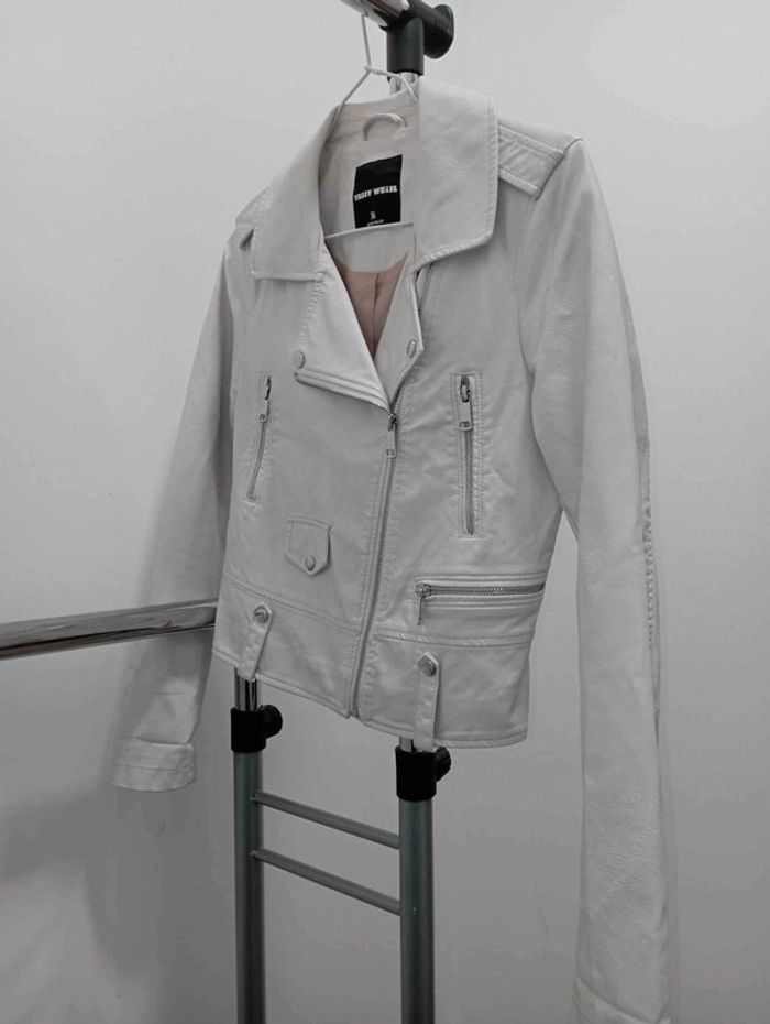Veste femme blanc taille 36 marque Tally weijl très bon état. - photo numéro 6
