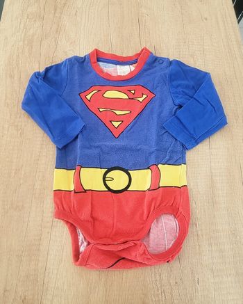 Body manches longues garcon Superman taille 68 H&M