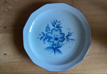 Plat rond porcelaine winterling 
