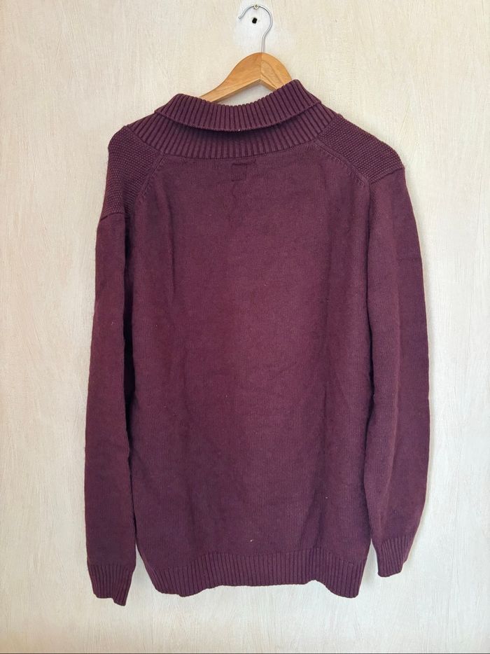 Pull bordeaux - photo numéro 5