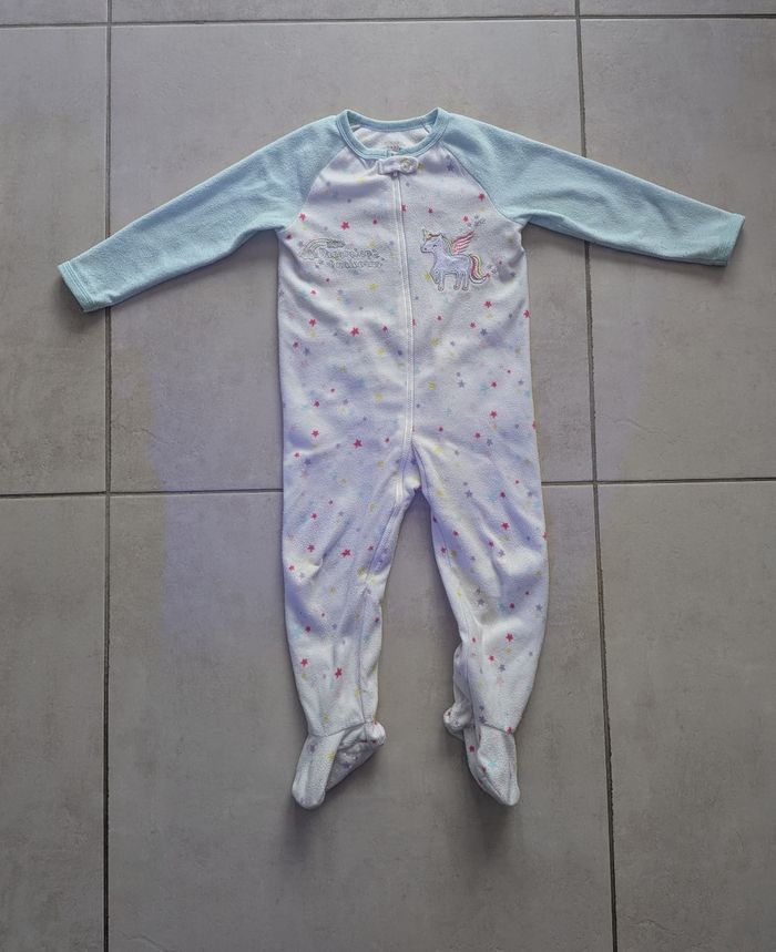 Pyjama combinaison fille - 2/3 ans