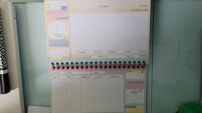 Planner plannificateur de semaine - photo numéro 7