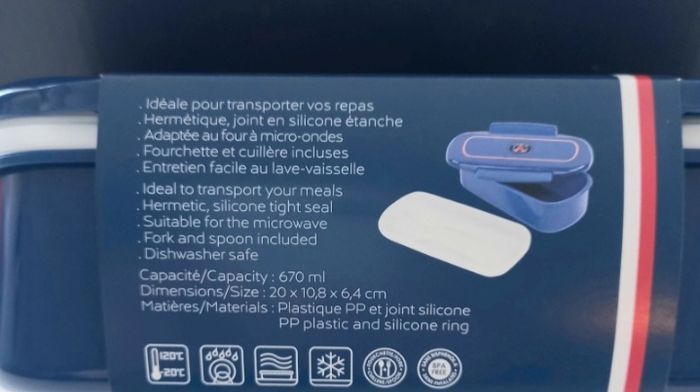 PSG Bouteille Isotherme + Lunch Box Officielle - photo numéro 7