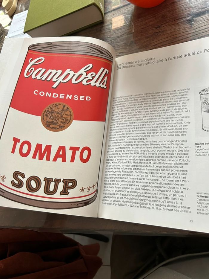 Livre andy warhol - de l’art comme commerce - benedikt taschen 1988 - photo numéro 8