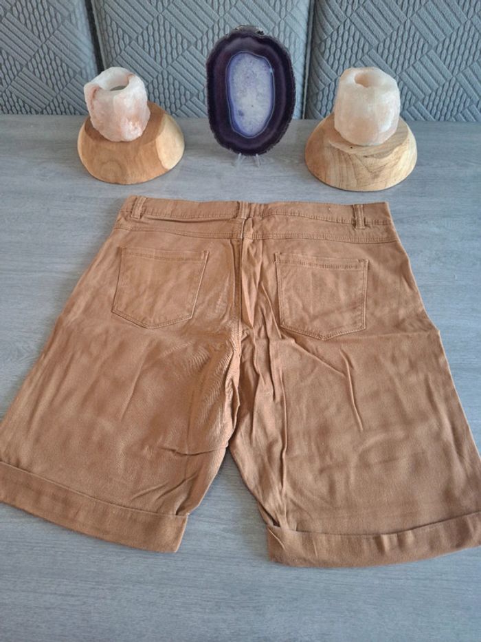 Short chino camel kiabi 42 - photo numéro 4