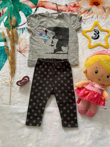 Ensemble bébé fille 3 mois