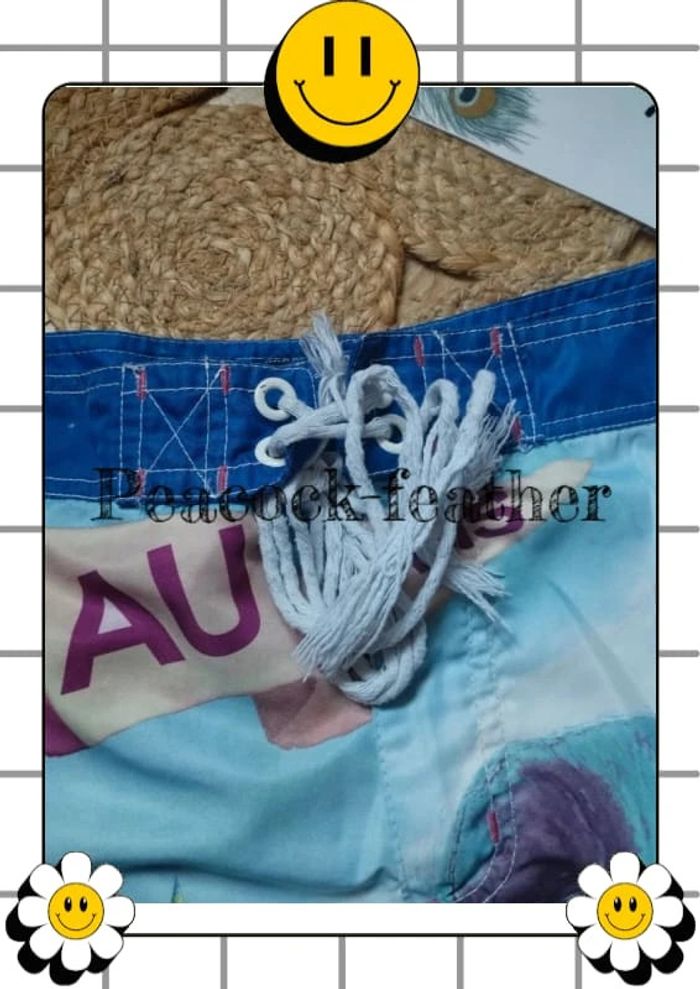 Short de plage homme M austar jeans - photo numéro 4