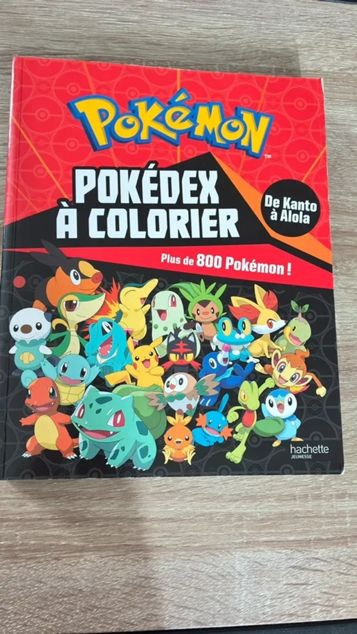 Livre de collection Pokédex