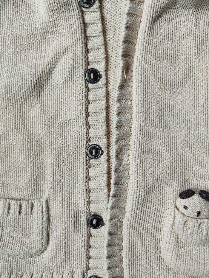 Gilet à capuche beige mixte Kiabi - Taille 18 mois - Très bon état - photo numéro 3