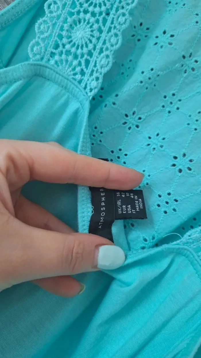 Robe d'été vert d'eau - photo numéro 4
