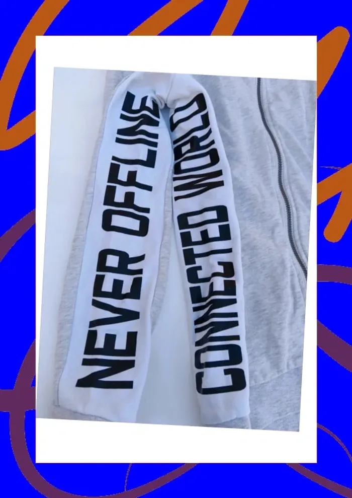 Sweat zippé à capuche 16 ans/S Kiabi - photo numéro 3