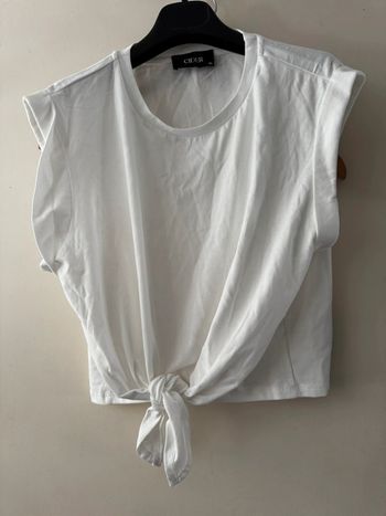 CROc top blanc extensible, taille 42 cider