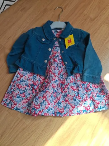 Ensemble fleuri 18 mois