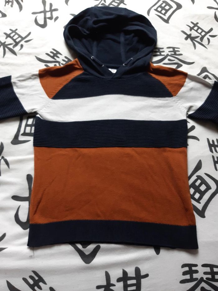 Pull à capuche garçon 10 ans - photo numéro 2