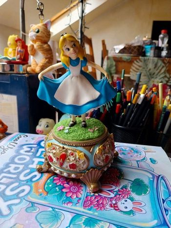 Shopdisney Japon, boîte à musique Disney Alice aux pays des merveilles