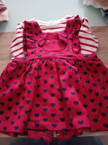 Robe avec tee shirt à manche
