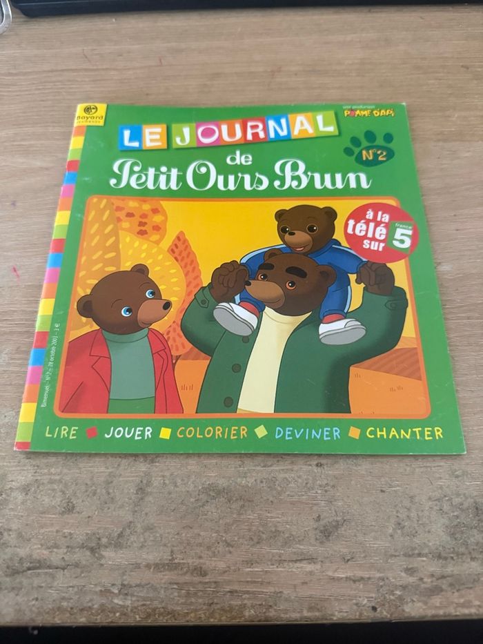 Lot de «Journaux de Petit Ours Brun» - photo numéro 3