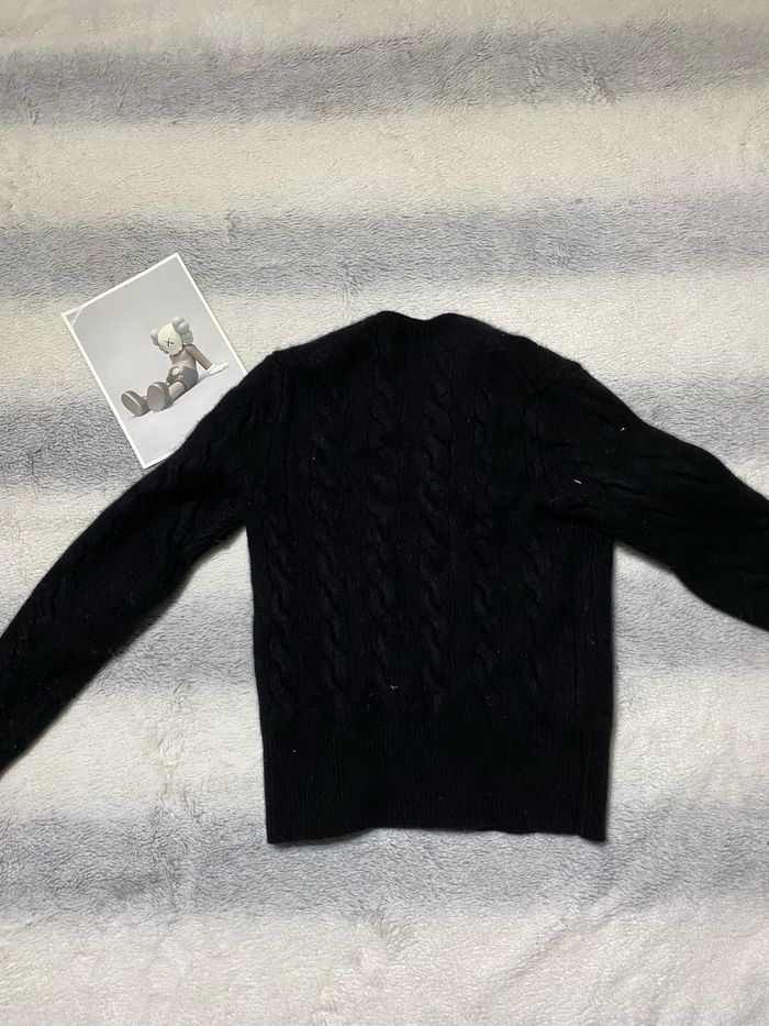 Cardigan Ralph Lauren Vintage Noir - photo numéro 3