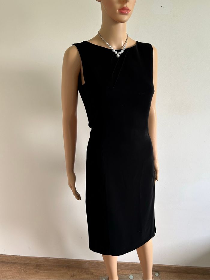 Robe noire sans manches 123 taille française 42 jamais portée - photo numéro 2