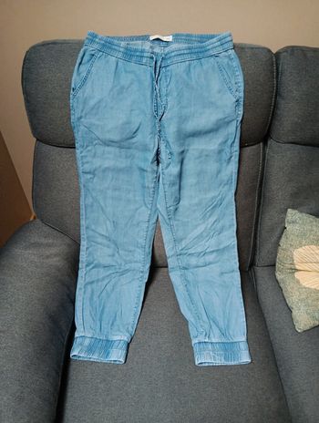 Pantalon toile fluide