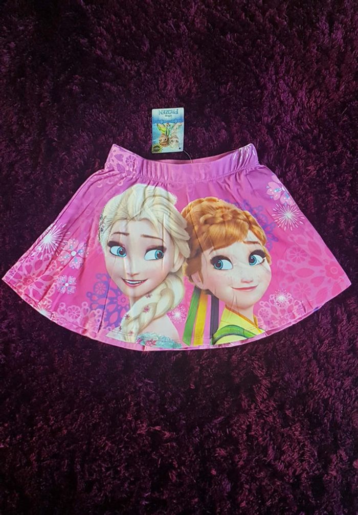 lot jupe short la reine des neiges disney - photo numéro 2