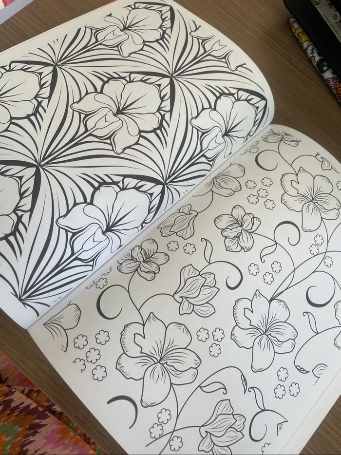 Livre de coloriage art thérapie anti stress - photo numéro 6