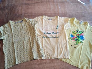 Lot de 3 tee shirts manches courtes