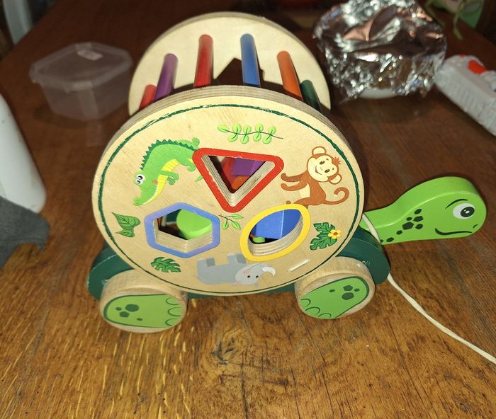 Tortue à tirer playtive - photo numéro 2